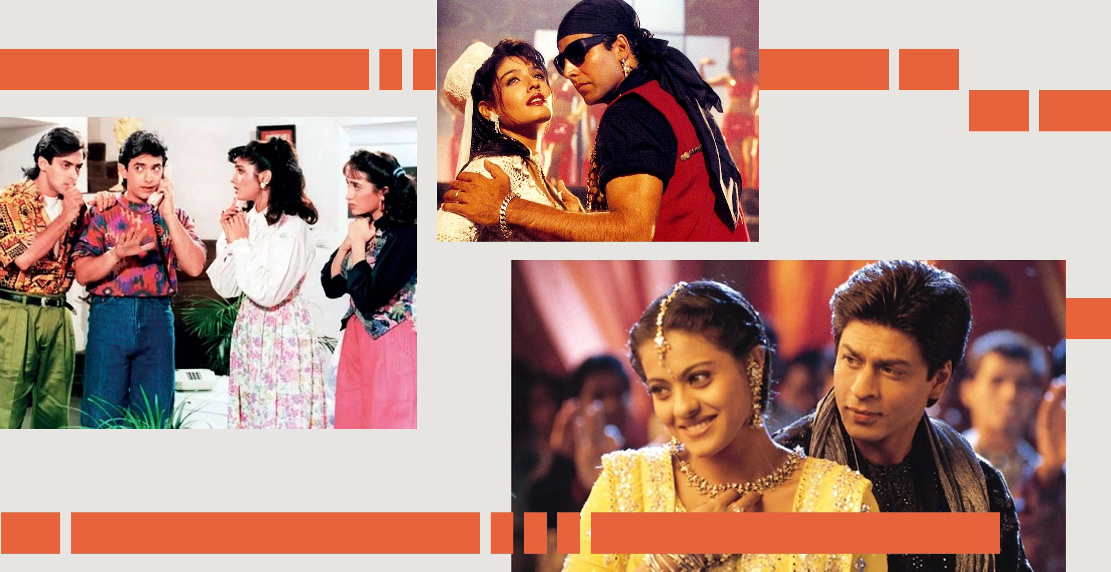 American silhouettes started to be seen more and more in Bollywood, as it shifted towards Western consumption patterns in the 90s and 00s